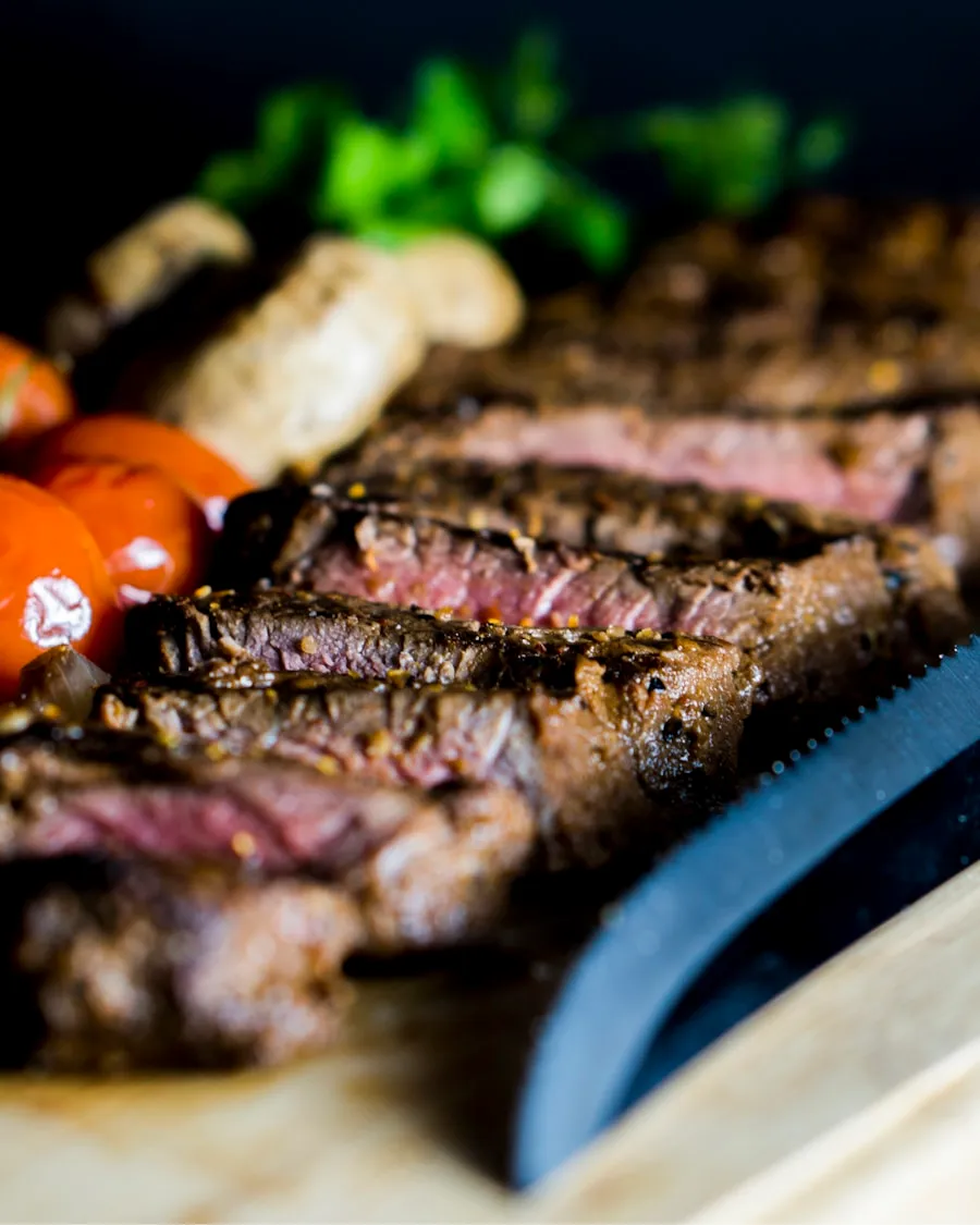 Entrecôte aux morilles